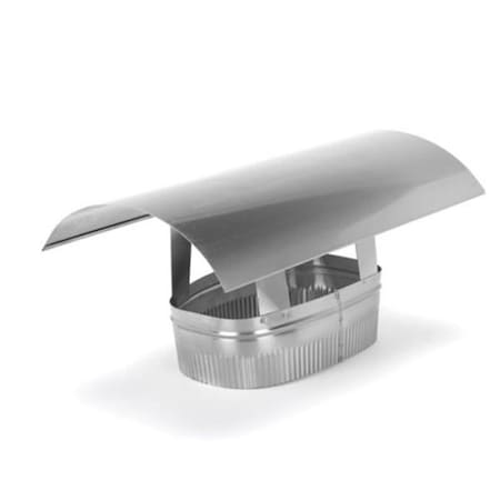 Home Saver RectangleFlex 304-Alloy Rain Cap 21460